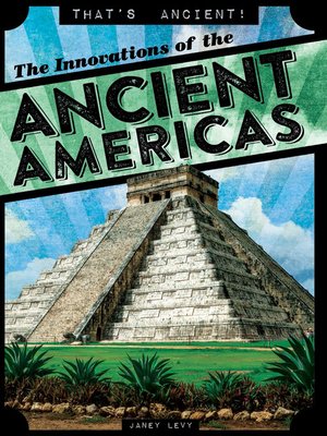 cover image of The Innovations of the Ancient Americas